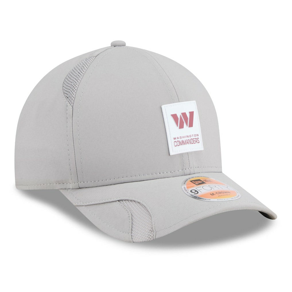 Washington Commanders New Era 2025 Sideline M-Crown 9FORTY Adjustable Hat - Gray outlet