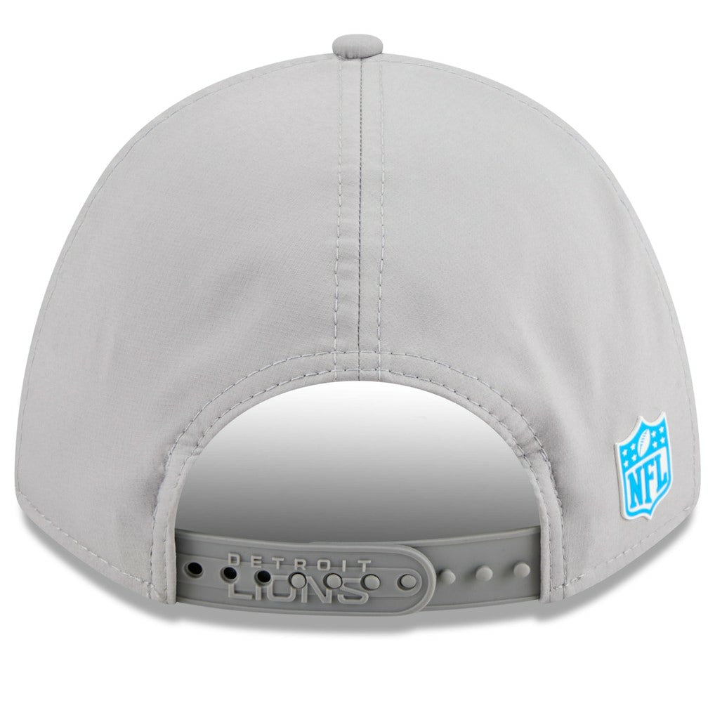 Detroit Lions New Era 2025 Sideline M-Crown 9FORTY Adjustable Hat - Gray cheap