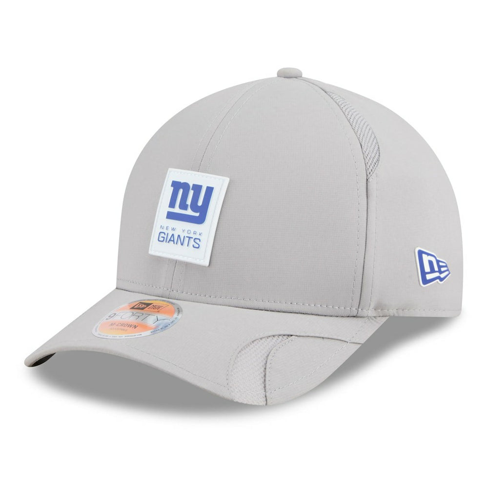 New York Giants New Era 2025 Sideline M-Crown 9FORTY Adjustable Hat - Gray outlet