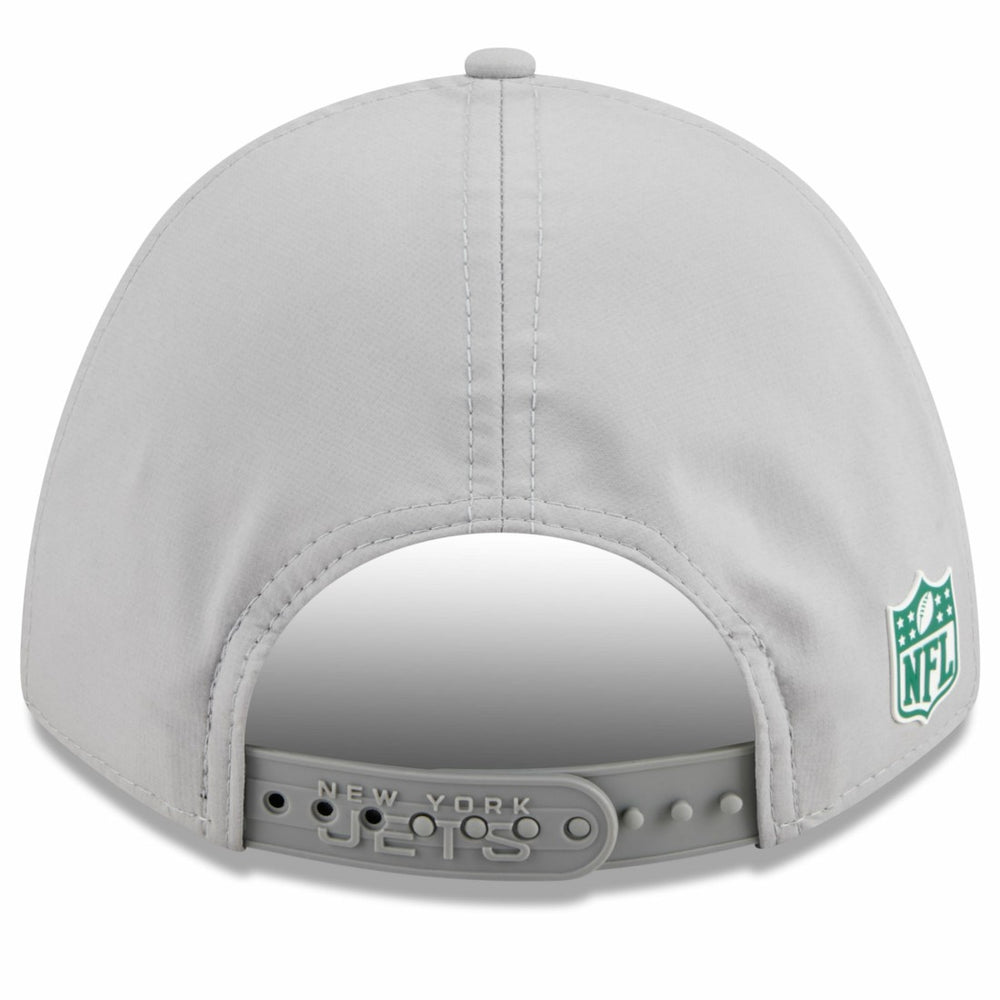 New York Jets New Era 2025 Sideline M-Crown 9FORTY Adjustable Hat - Gray discount