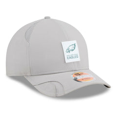 Philadelphia Eagles New Era 2025 Sideline M-Crown 9FORTY Adjustable Hat - Gray for sale