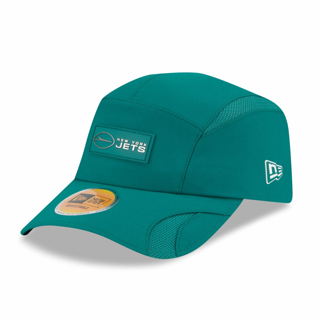 New York Jets New Era 2025 Sideline Runner Adjustable Hat - Green outlet