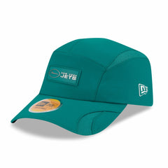 New York Jets New Era 2025 Sideline Runner Adjustable Hat - Green outlet