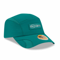 New York Jets New Era 2025 Sideline Runner Adjustable Hat - Green outlet