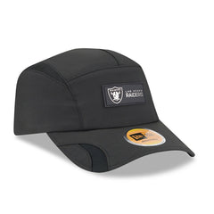 Las Vegas Raiders New Era 2025 Sideline Runner Adjustable Hat - Black on sale