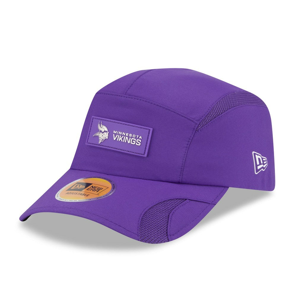Minnesota Vikings New Era 2025 Sideline Runner Adjustable Hat - Purple online