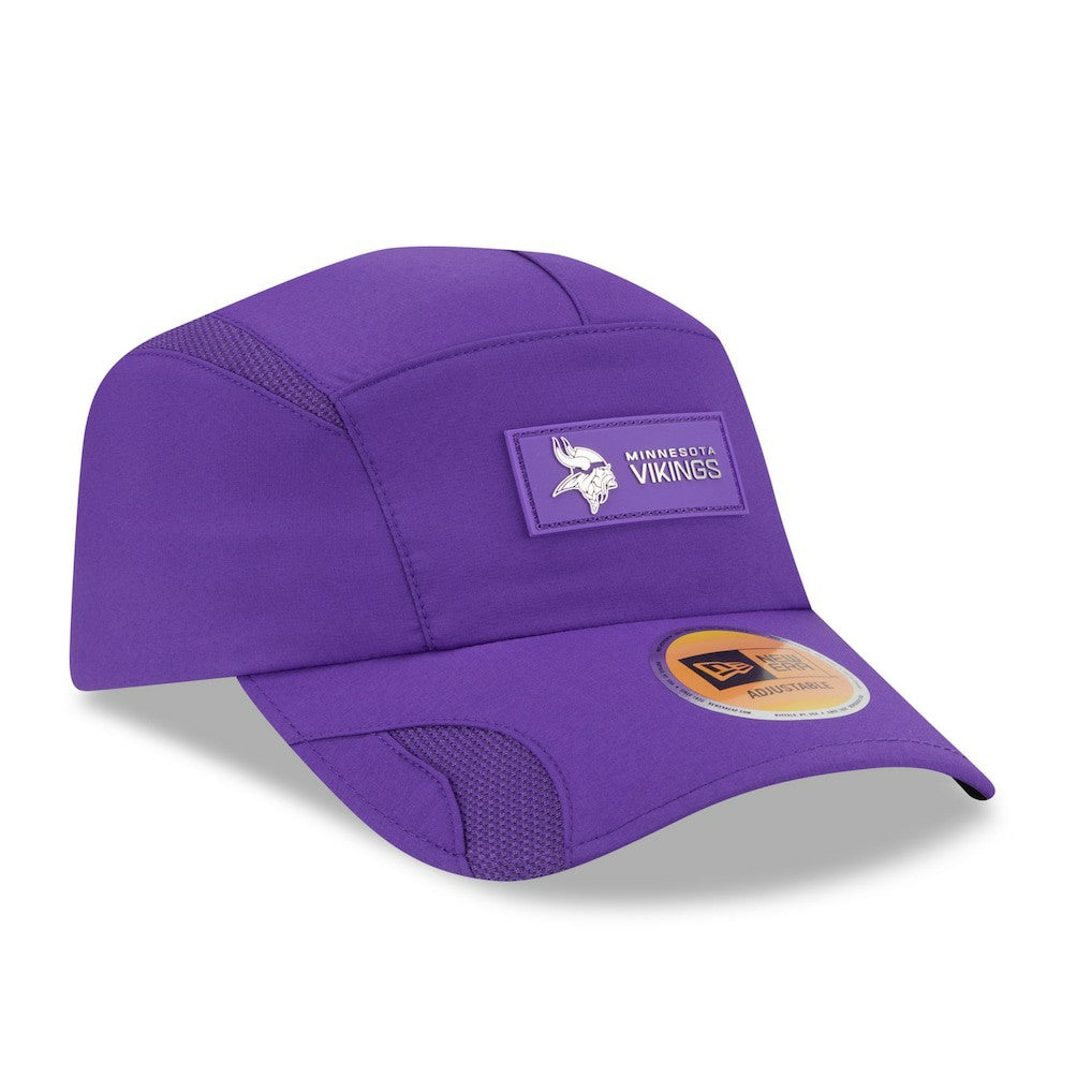 Minnesota Vikings New Era 2025 Sideline Runner Adjustable Hat - Purple online