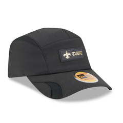 New Orleans Saints New Era 2025 Sideline Runner Adjustable Hat - Black on sale