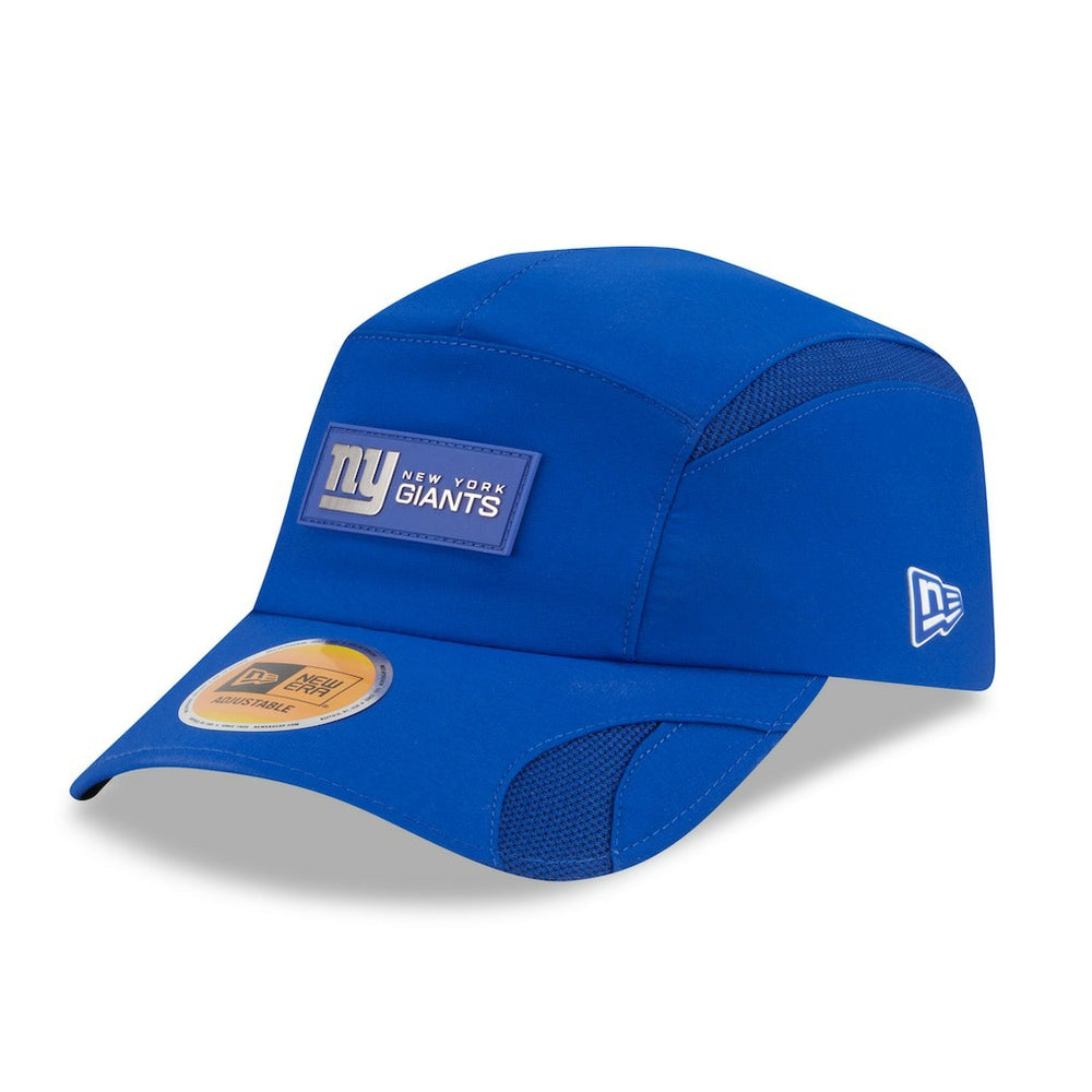 New York Giants New Era 2025 Sideline Runner Adjustable Hat - Royal on sale