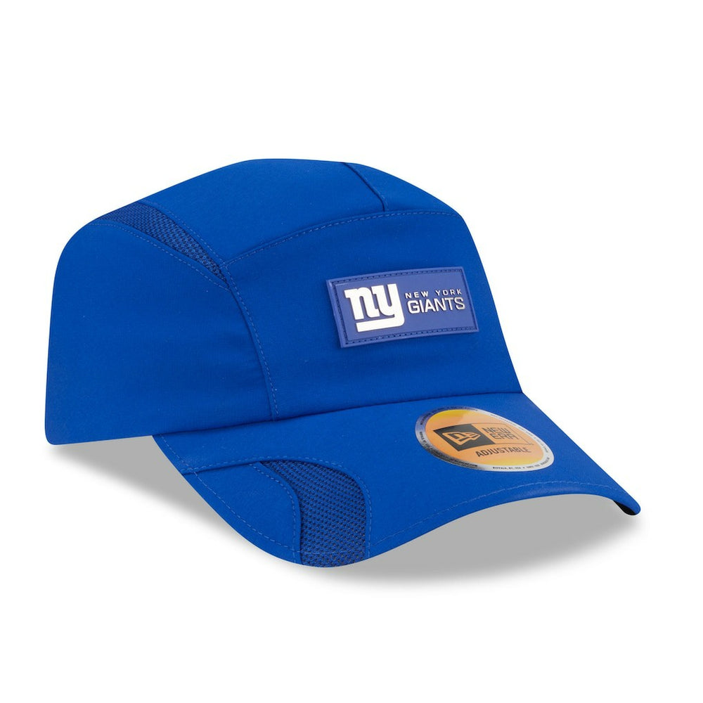 New York Giants New Era 2025 Sideline Runner Adjustable Hat - Royal on sale