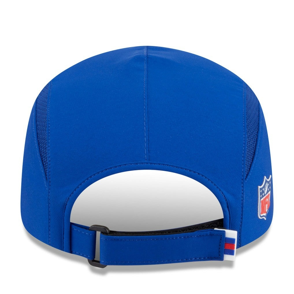 New York Giants New Era 2025 Sideline Runner Adjustable Hat - Royal on sale