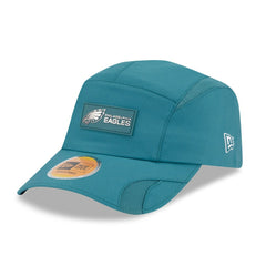 Philadelphia Eagles New Era 2025 Sideline Runner Adjustable Hat - Midnight Green cheap