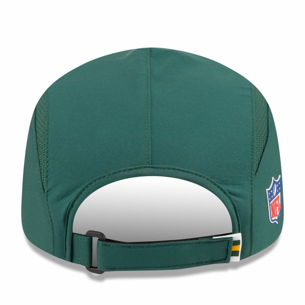 Green Bay Packers New Era 2025 Sideline Runner Adjustable Hat - Green cheap