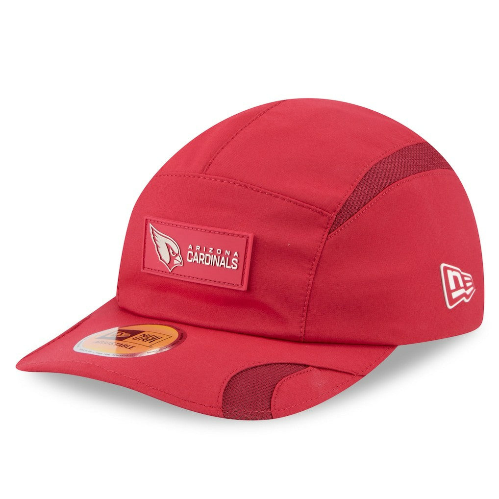 Arizona Cardinals New Era 2025 Sideline Runner Adjustable Hat - Cardinal cheap