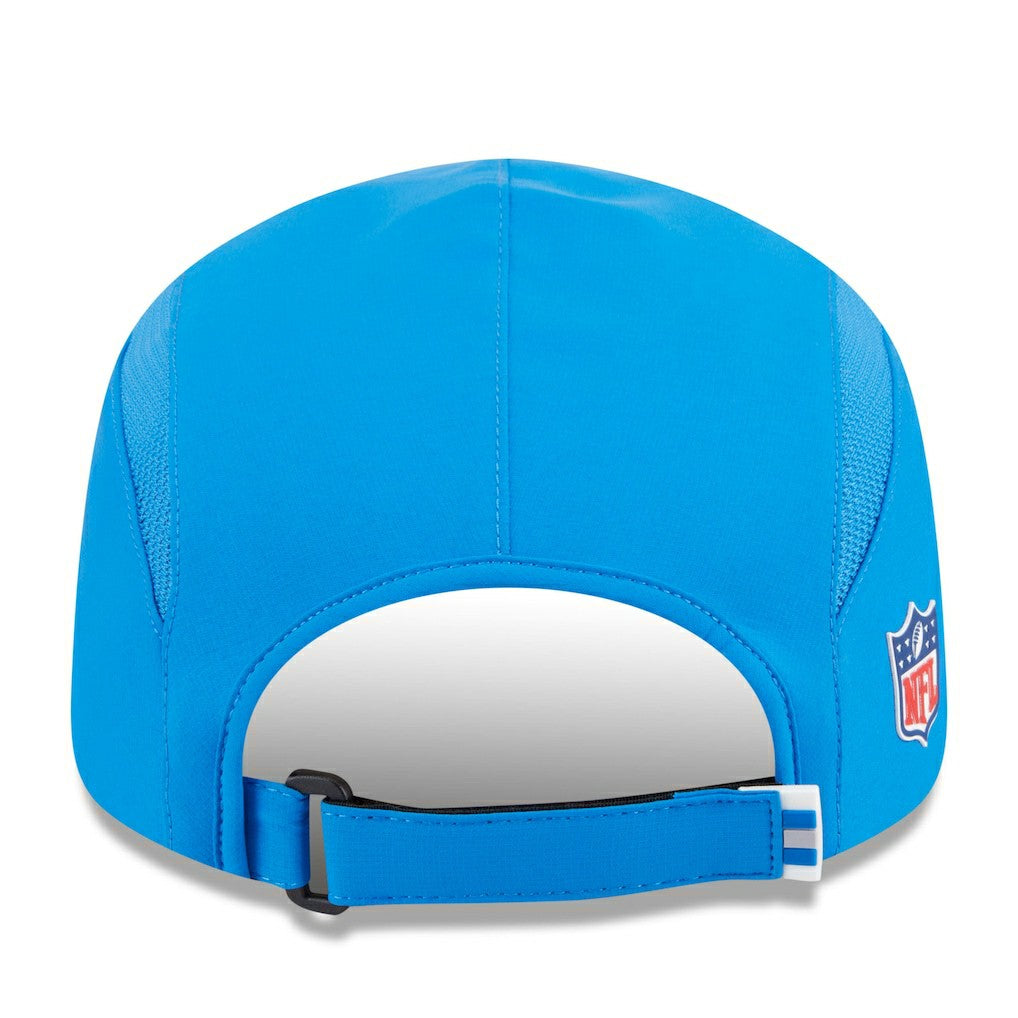 Detroit Lions New Era 2025 Sideline Runner Adjustable Hat - Blue cheap