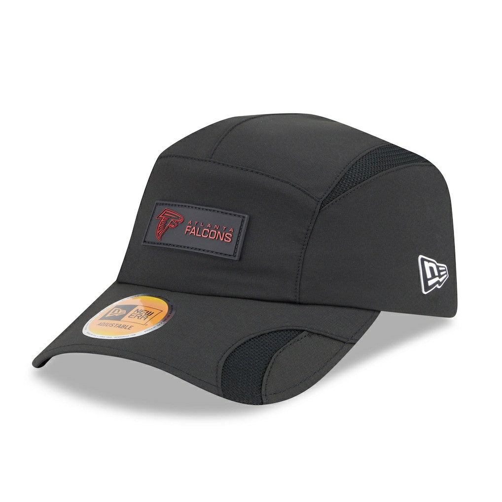 Atlanta Falcons New Era 2025 Sideline Runner Adjustable Hat - Black cheap
