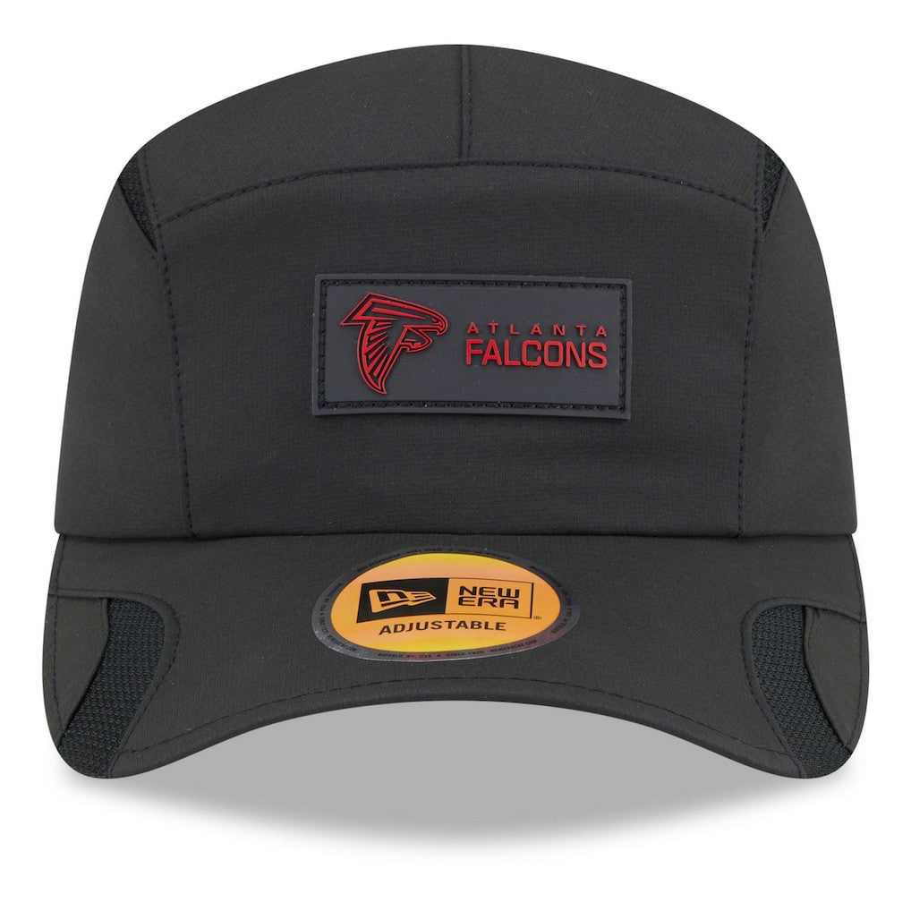 Atlanta Falcons New Era 2025 Sideline Runner Adjustable Hat - Black cheap
