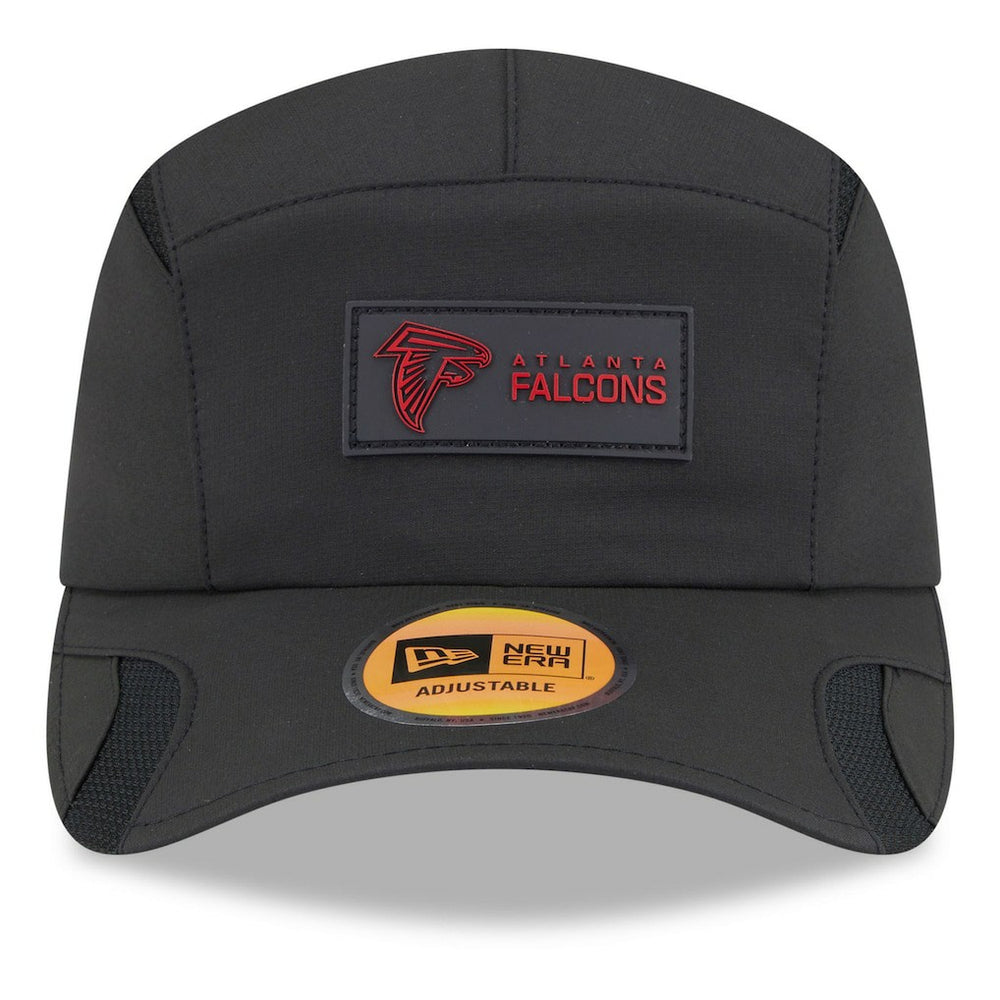 Atlanta Falcons New Era 2025 Sideline Runner Adjustable Hat - Black cheap
