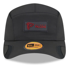 Atlanta Falcons New Era 2025 Sideline Runner Adjustable Hat - Black cheap