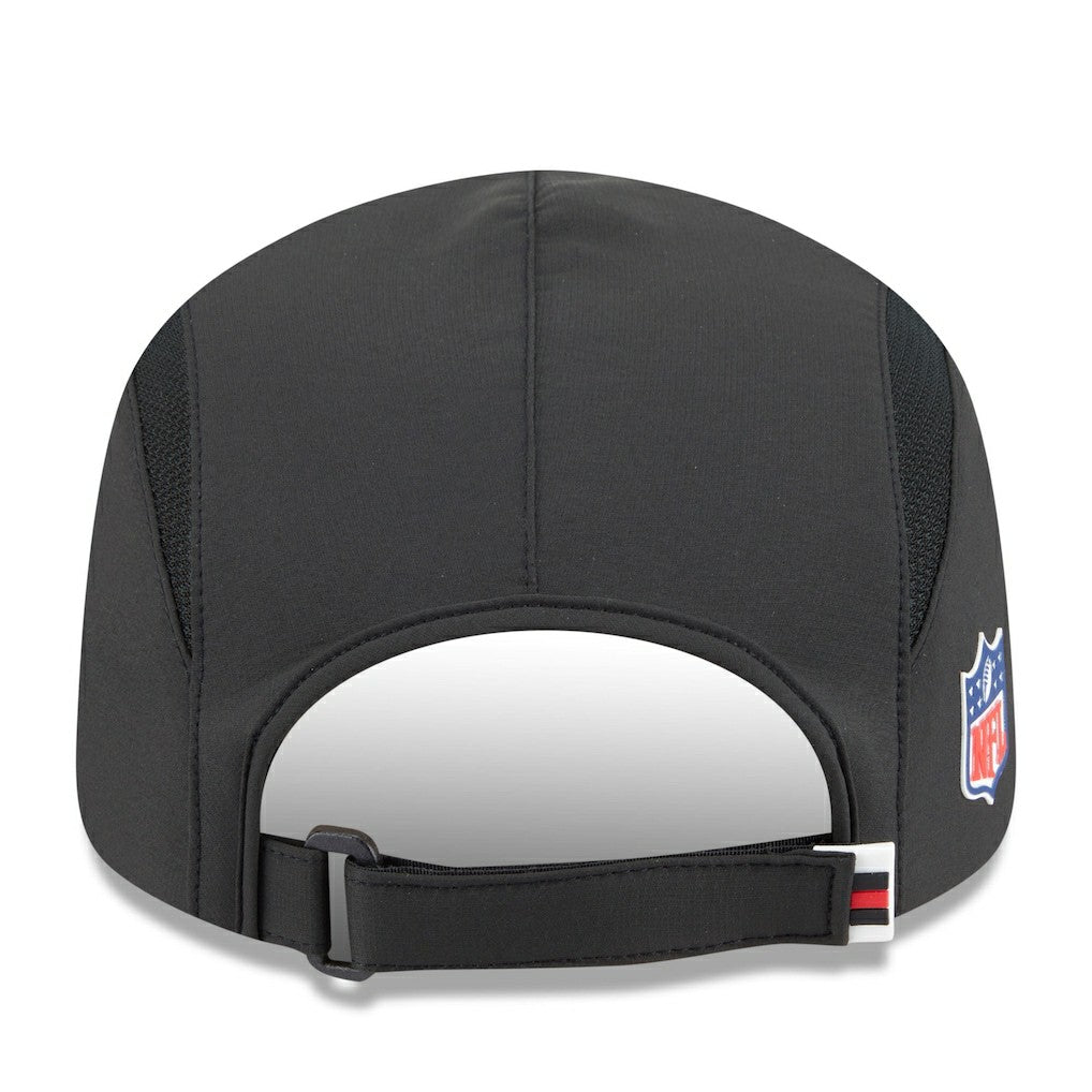 Atlanta Falcons New Era 2025 Sideline Runner Adjustable Hat - Black cheap