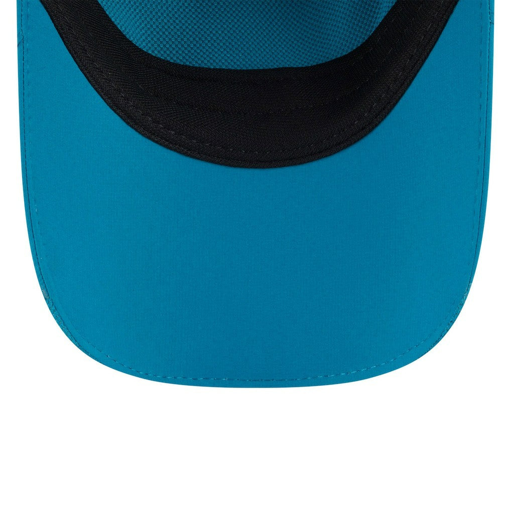 Jacksonville Jaguars New Era 2025 Sideline Runner Adjustable Hat - Teal discount