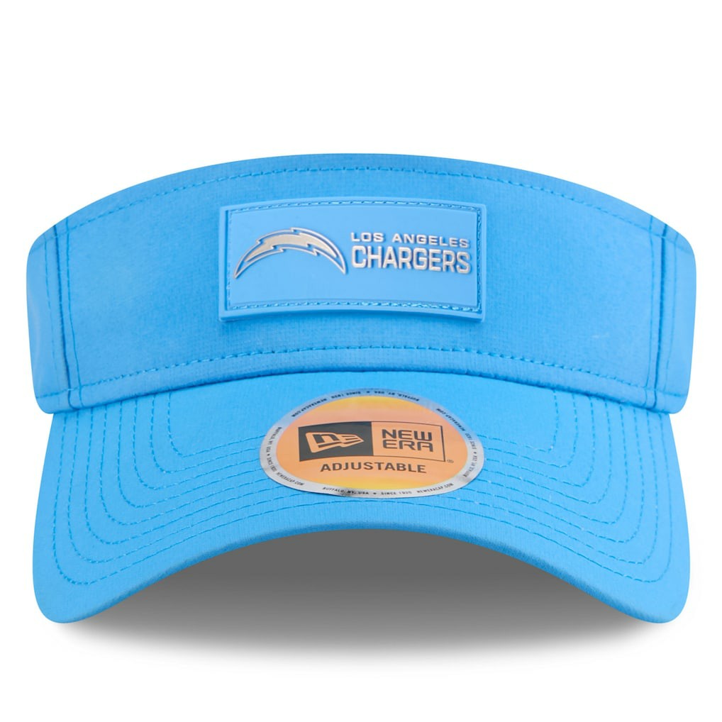Los Angeles Chargers New Era 2025 Sideline Visor - Powder Blue for sale