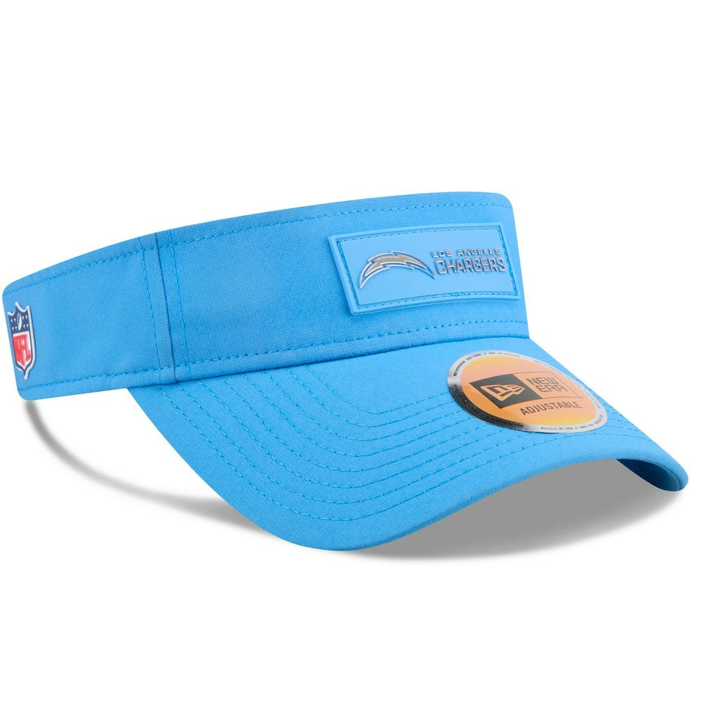 Los Angeles Chargers New Era 2025 Sideline Visor - Powder Blue for sale