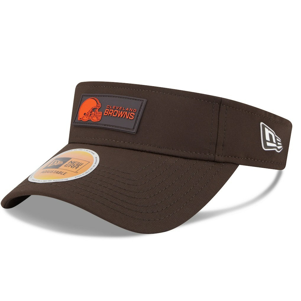Cleveland Browns New Era 2025 Sideline Visor - Brown discount