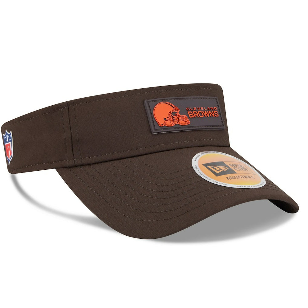 Cleveland Browns New Era 2025 Sideline Visor - Brown discount