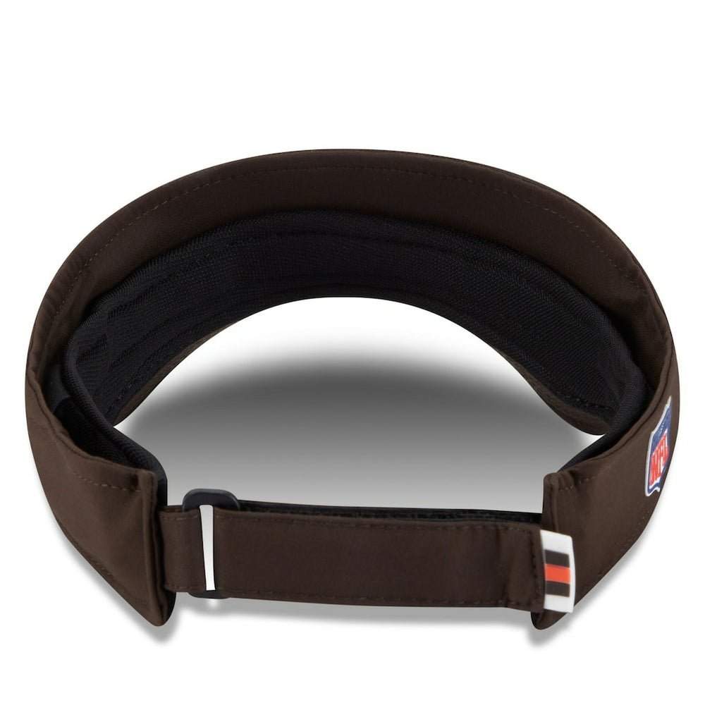 Cleveland Browns New Era 2025 Sideline Visor - Brown discount