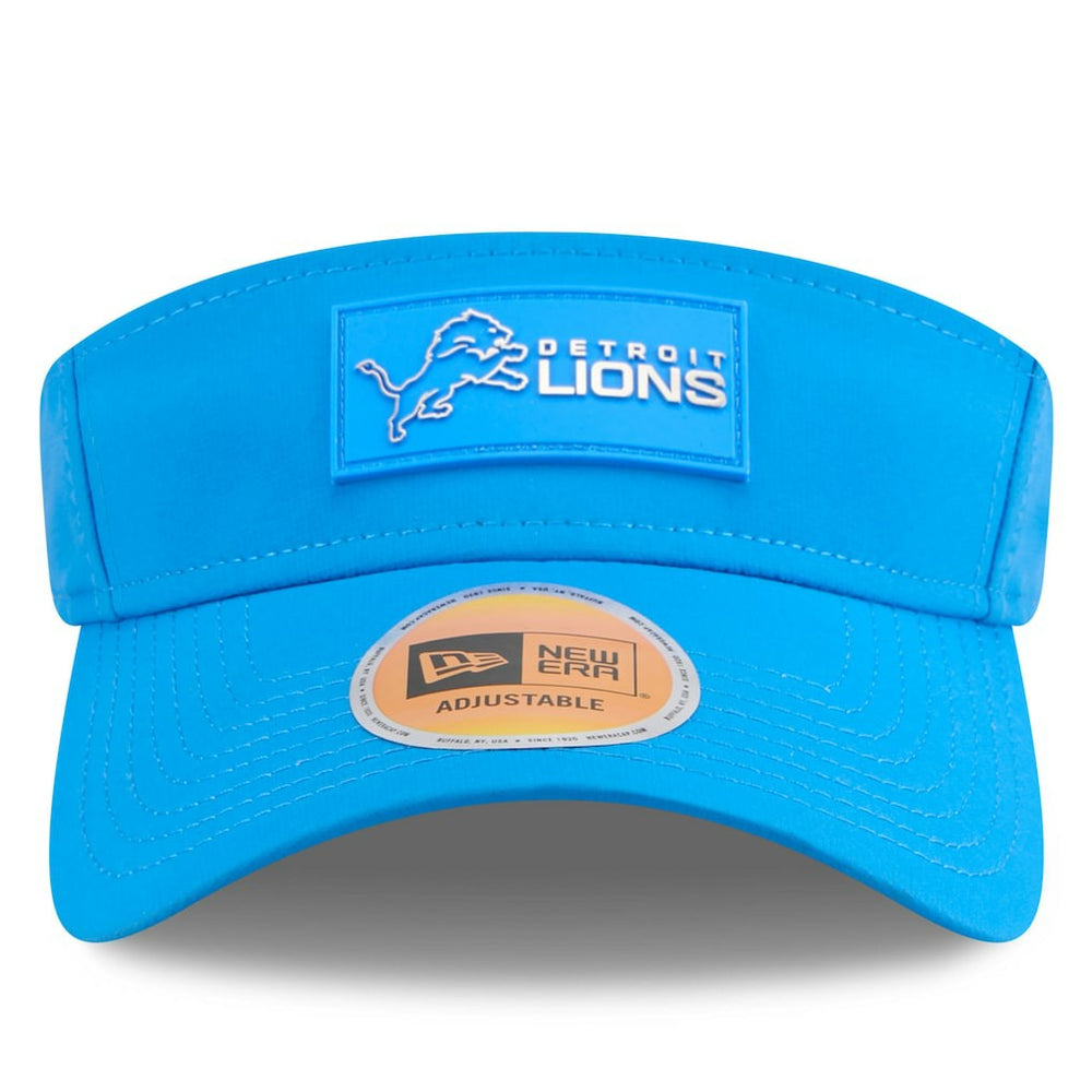 Detroit Lions New Era 2025 Sideline Visor - Blue on sale