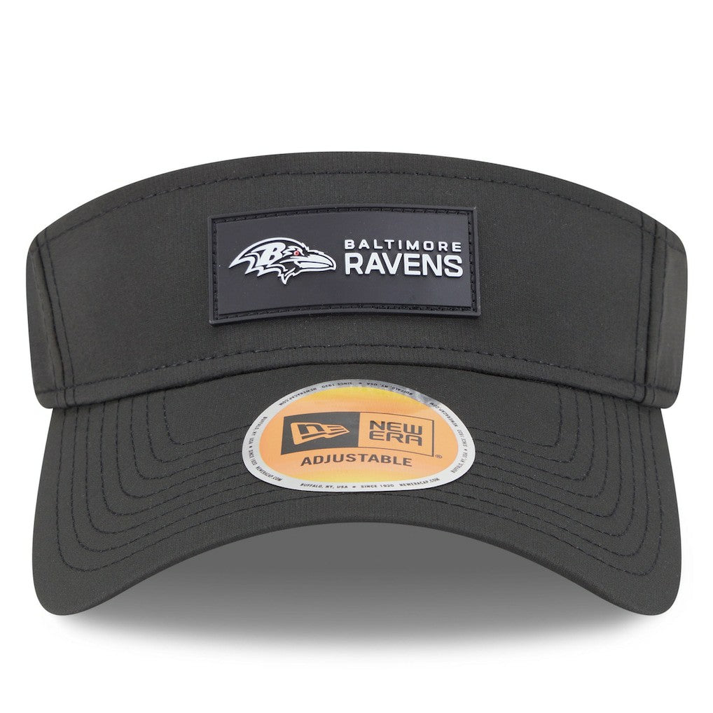 Baltimore Ravens New Era 2025 Sideline Visor - Black discount
