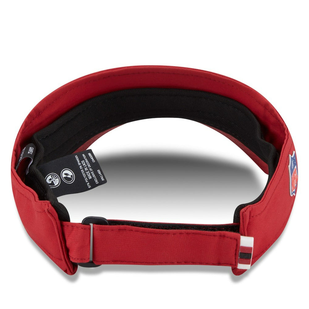 Arizona Cardinals New Era 2025 Sideline Visor - Cardinal online