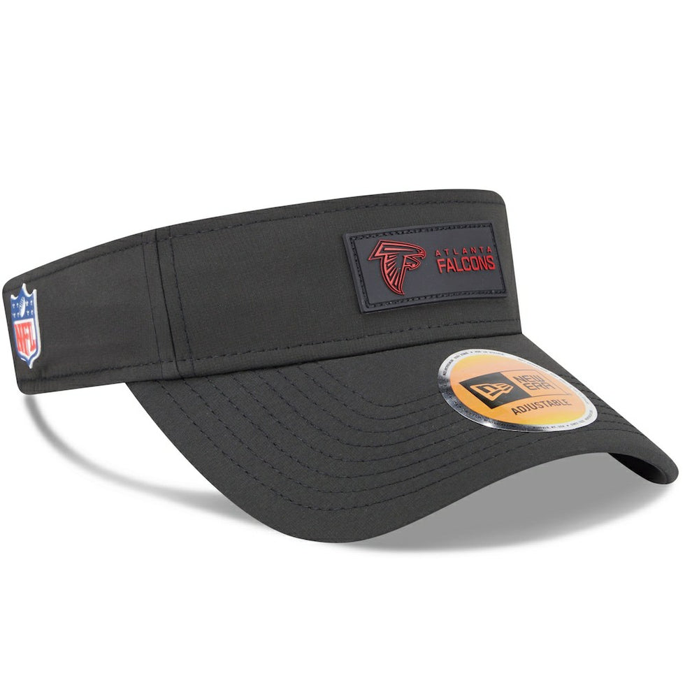 Atlanta Falcons New Era 2025 Sideline Visor - Black for sale