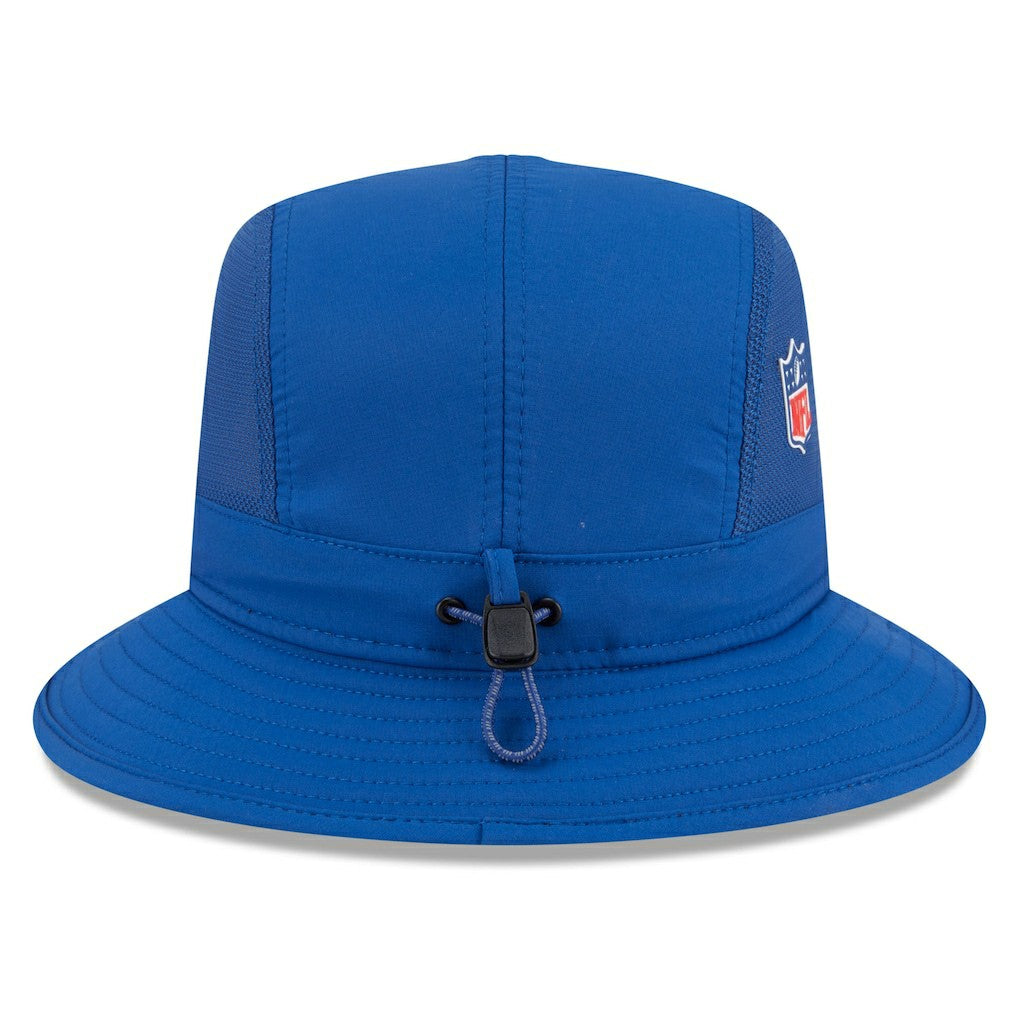 Indianapolis Colts New Era 2025 Sideline Bucket Hat - Royal discount