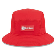Kansas City Chiefs New Era 2025 Sideline Bucket Hat - Red for sale
