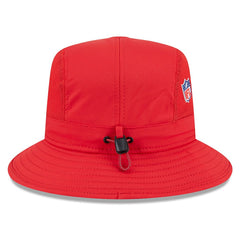 Kansas City Chiefs New Era 2025 Sideline Bucket Hat - Red for sale