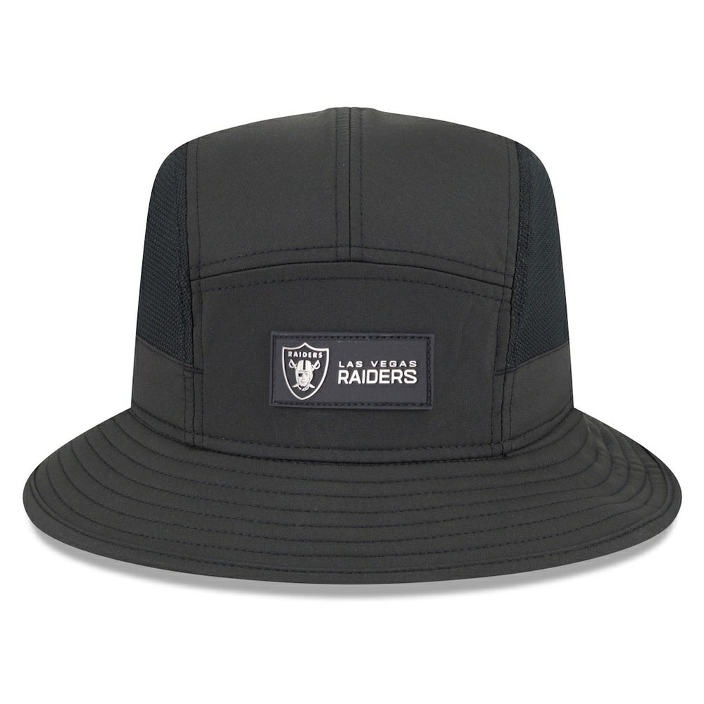 Las Vegas Raiders New Era 2025 Sideline Bucket Hat - Black for sale