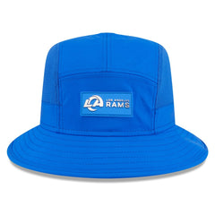 Los Angeles Rams New Era 2025 Sideline Bucket Hat - Royal discount