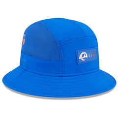 Los Angeles Rams New Era 2025 Sideline Bucket Hat - Royal discount
