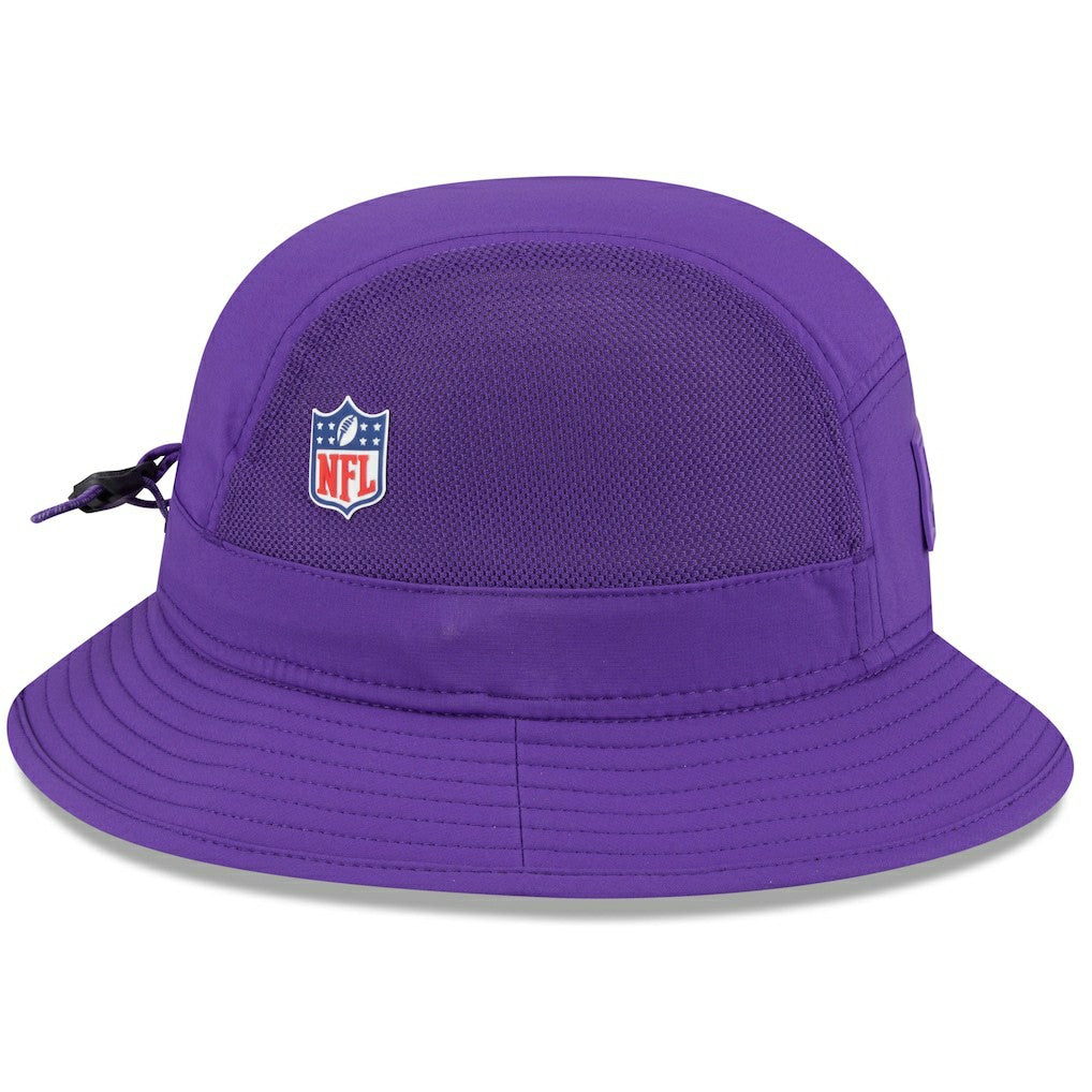 Minnesota Vikings New Era 2025 Sideline Bucket Hat - Purple outlet