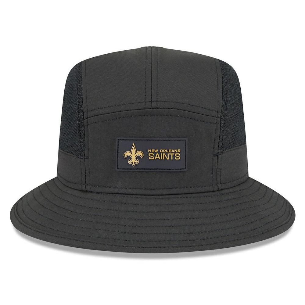 New Orleans Saints New Era 2025 Sideline Bucket Hat - Black on sale