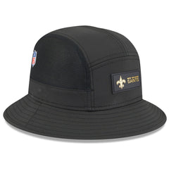 New Orleans Saints New Era 2025 Sideline Bucket Hat - Black on sale