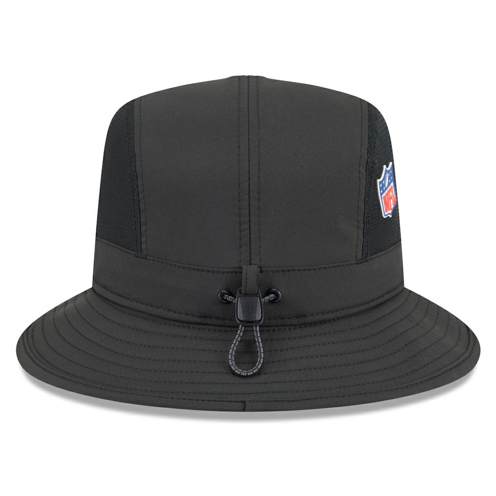 New Orleans Saints New Era 2025 Sideline Bucket Hat - Black on sale
