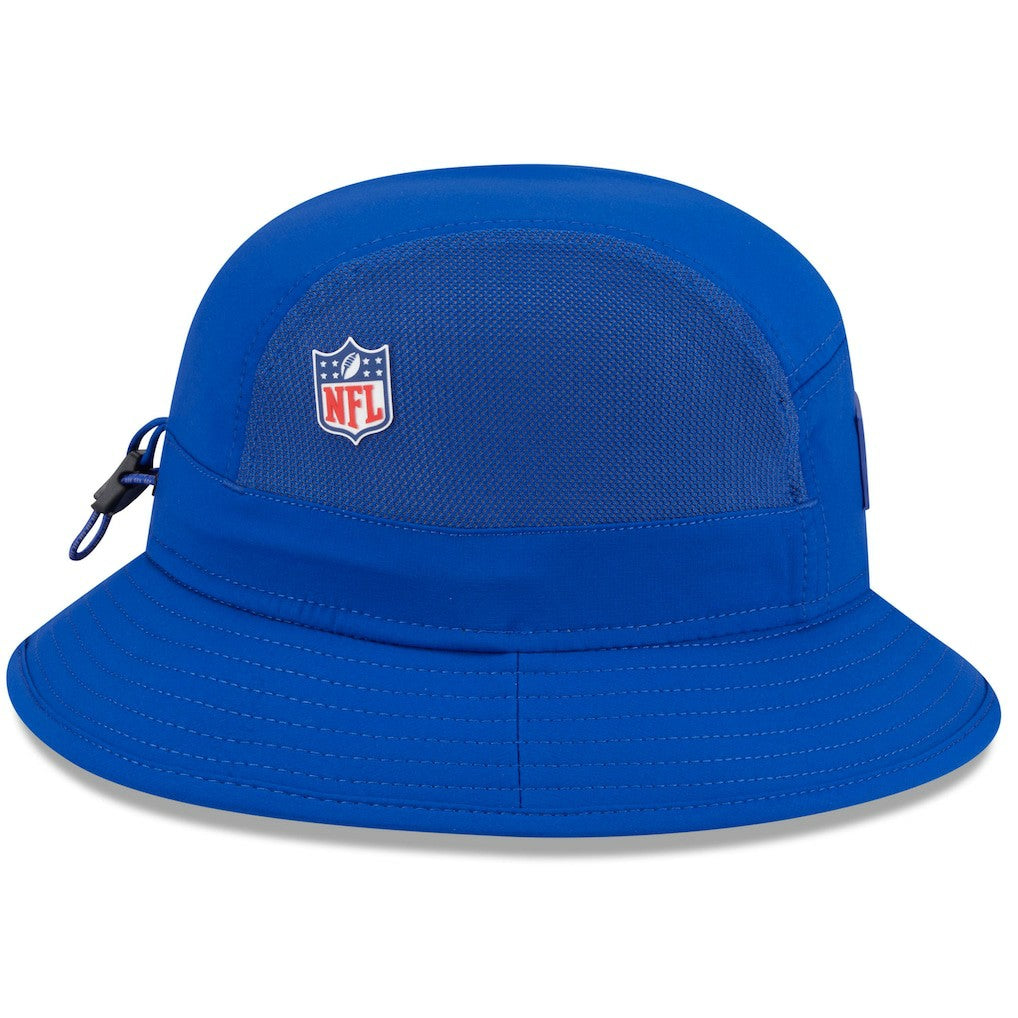 New York Giants New Era 2025 Sideline Bucket Hat - Royal cheap
