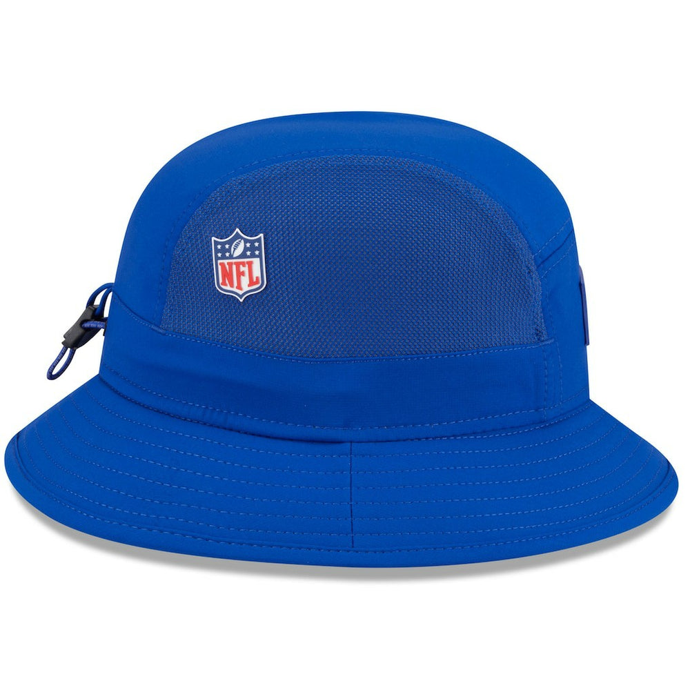 New York Giants New Era 2025 Sideline Bucket Hat - Royal cheap