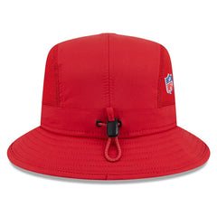 San Francisco 49ers New Era 2025 Sideline Bucket Hat - Scarlet outlet