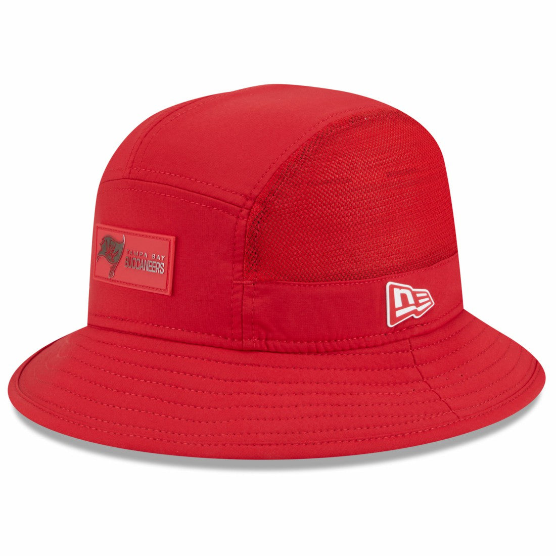 Tampa Bay Buccaneers New Era 2025 Sideline Bucket Hat - Red online