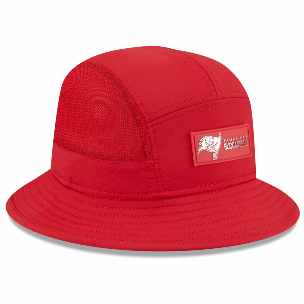 Tampa Bay Buccaneers New Era 2025 Sideline Bucket Hat - Red online