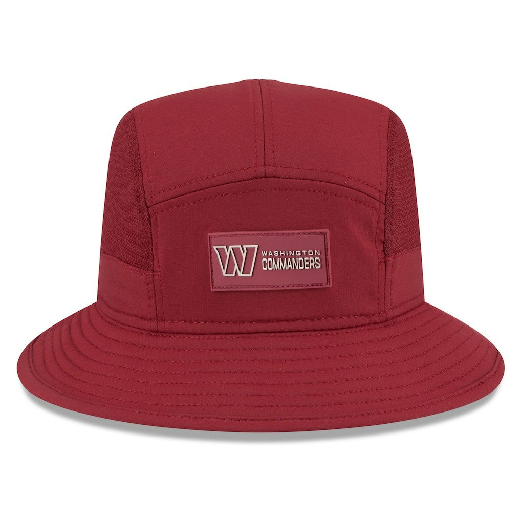 Washington Commanders New Era 2025 Sideline Bucket Hat - Burgundy sale